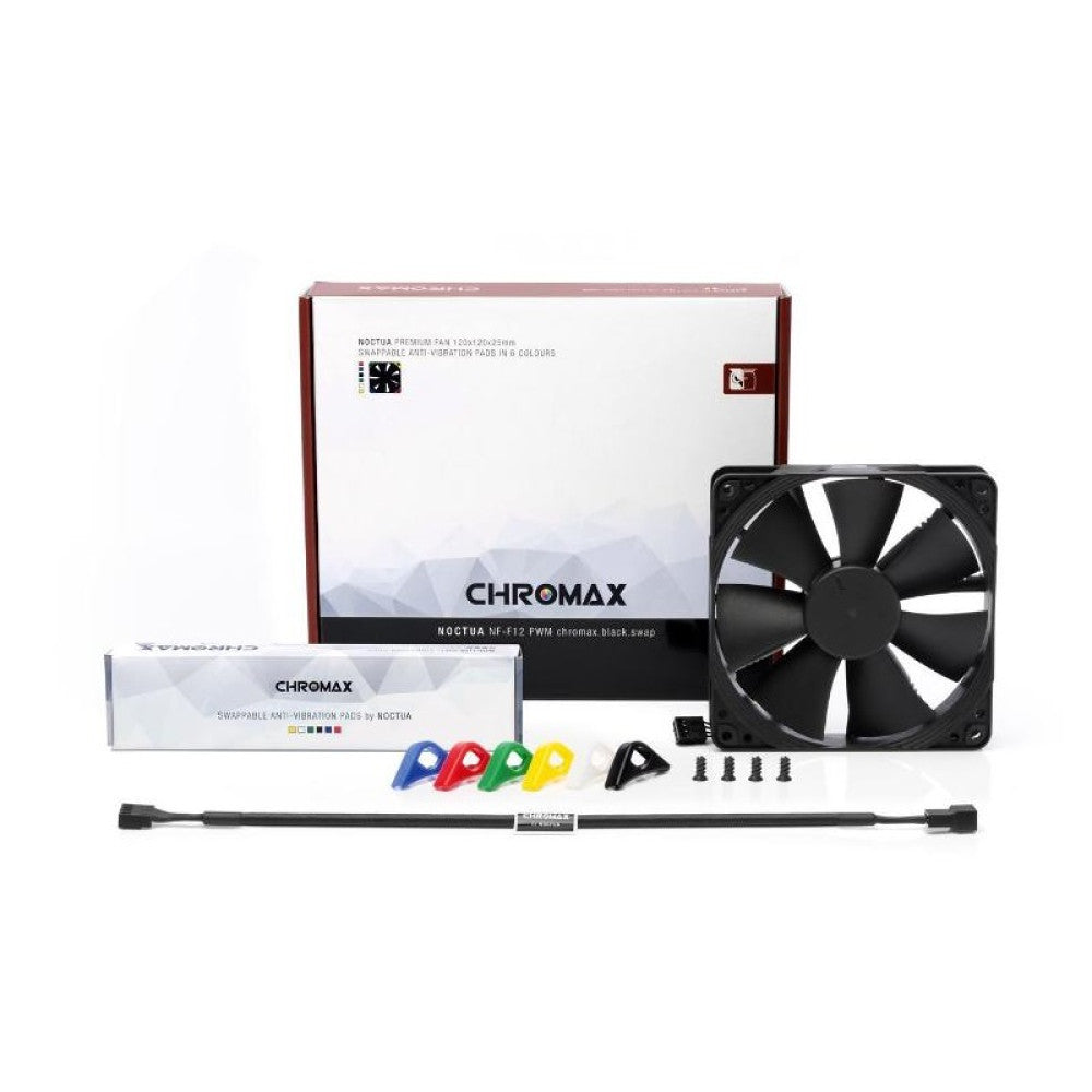 Noctua NF-F12-PWM-CH-BK-S Cabinet Fan