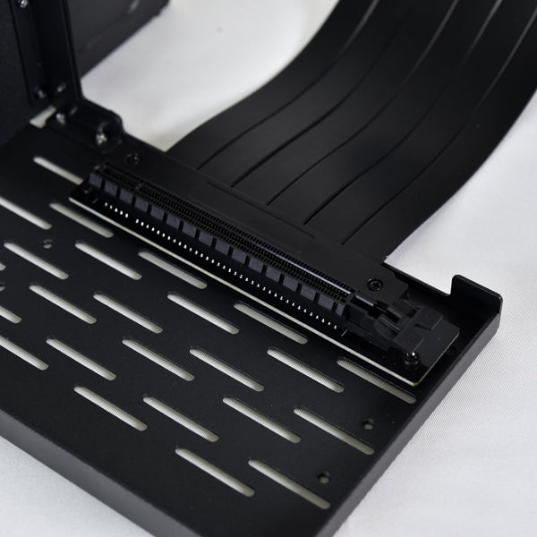 Lian Li O11D-Mini (PCI-E 4.0 x16) Vertical GPU Bracket Kit with 200mm Riser Cable for O11D Mini - Black