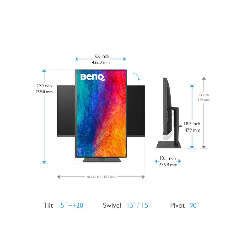 BenQ PD3205U 32 Inch 4K UHD IPS Designer Monitor