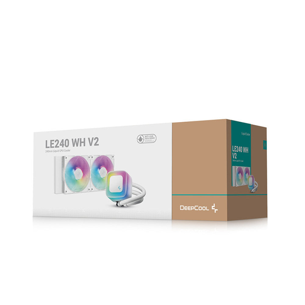 Deepcool LE240 WH V2 240mm Liquid CPU Cooler