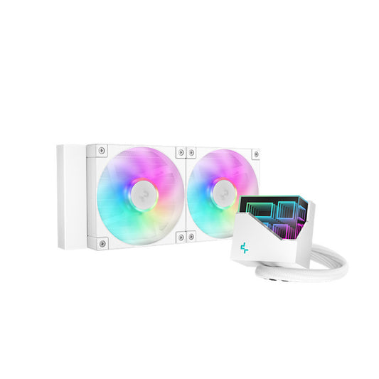 Deepcool LT240 WH ARGB 240mm Liquid CPU Cooler