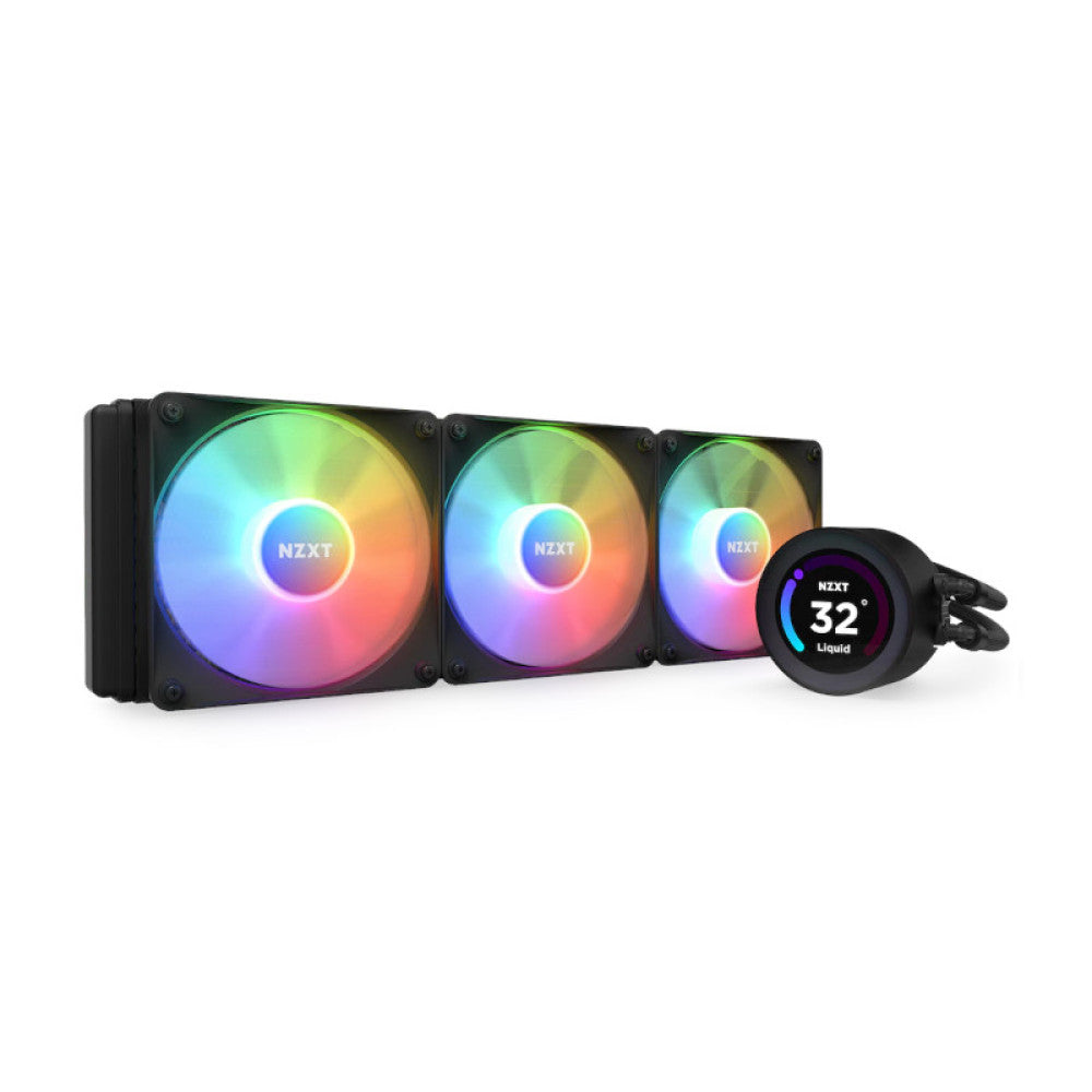 NZXT Kraken Elite 360 RGB 360mm AIO Liquid Cooler - Black