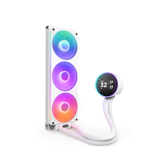 NZXT Kraken Elite 360 RGB 360mm AIO Liquid Cooler - White