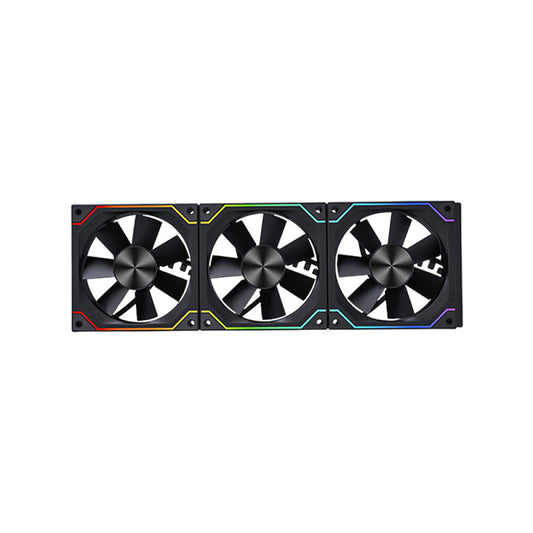 Ant Esports Shiftflow 120mm 3 in 1 ARGB Case Fan Kit – Black