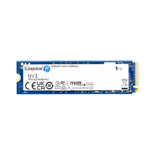 Kingston NV3 1TB PCIe Gen4 NVMe M.2 SSD