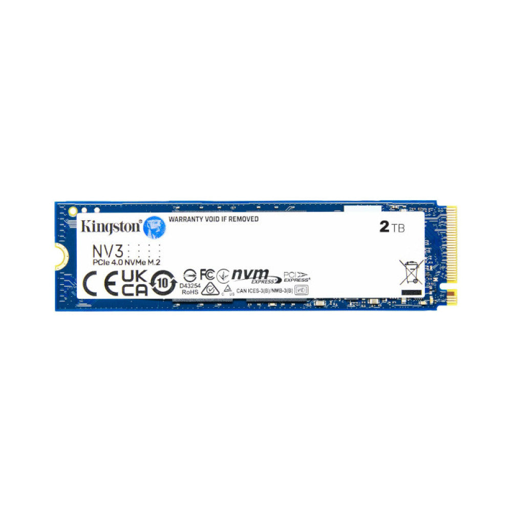 Kingston NV3 2TB PCIe Gen4 NVMe M.2 SSD