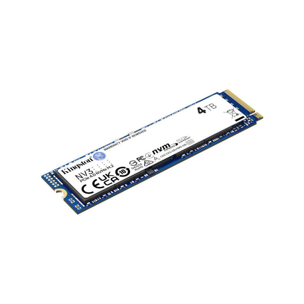Kingston NV3 4TB PCIe Gen4 NVMe M.2 SSD