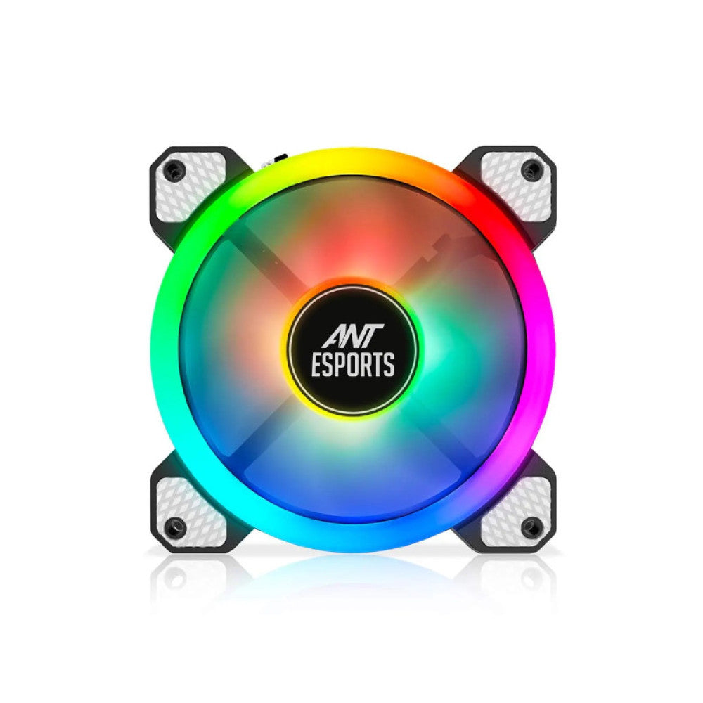 Ant Esports Superflow 120 ARGB 120mm Case Fan (3-pack)