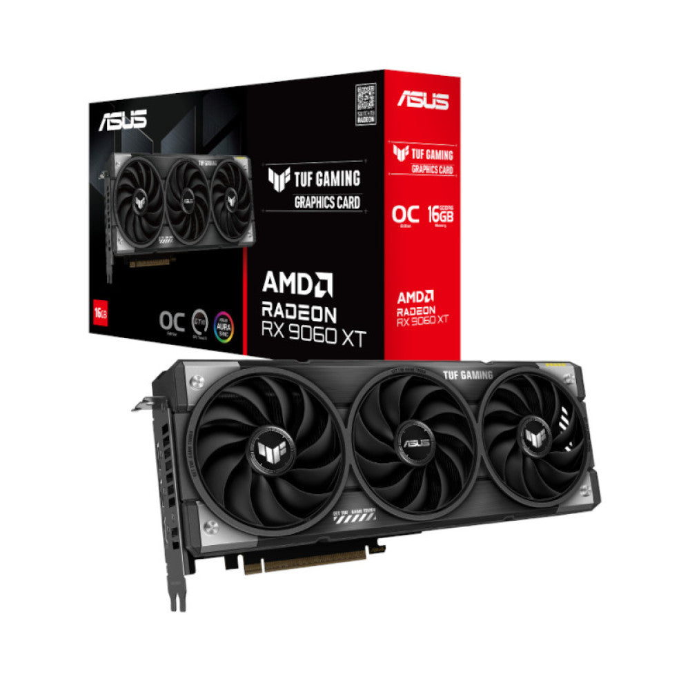 ASUS TUF Gaming Radeon RX 9060 XT OC Edition 16GB GDDR6