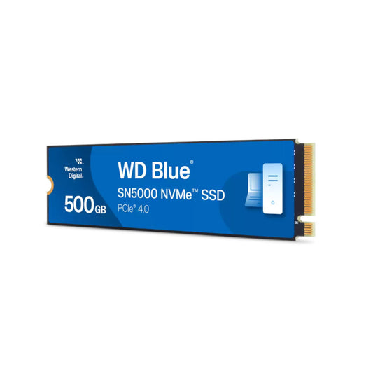 WD Blue SN5000 500GB PCIe Gen4 NVMe M.2 SSD