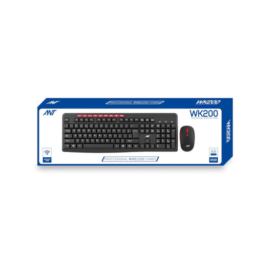 Ant WK200 Wireless Professional Keyboard & Mouse Combo