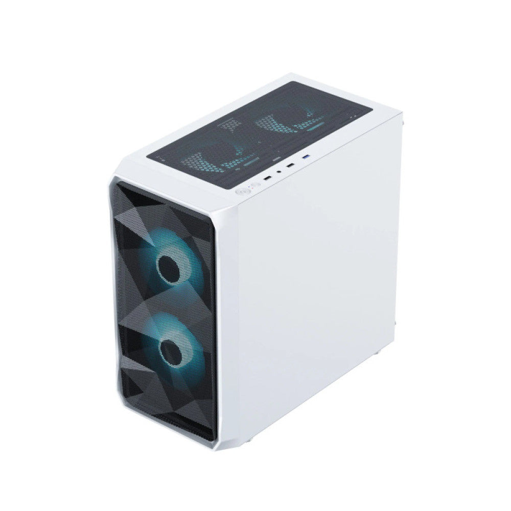 Ant Esports 100 Air Mini (M-ATX) Mini Tower Gaming Cabinet - White