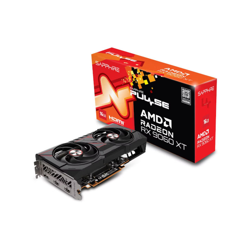 Sapphire Pulse RX 9060 XT OC 16GB GDDR6 Graphics Card