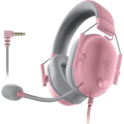 Razer BlackShark V2 X 7.1 Surround Sound Gaming Headset With Mic (Quartz)