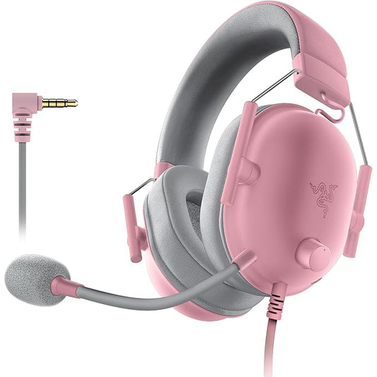 Razer BlackShark V2 X 7.1 Surround Sound Gaming Headset With Mic (Quartz)