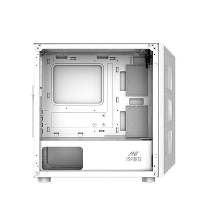 Ant Esports 200 Air Mini (M-ATX) Mini Tower Gaming Cabinet - White