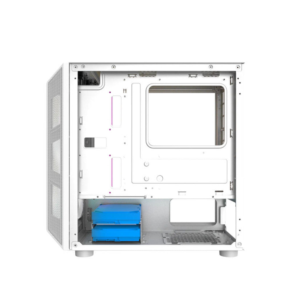 Ant Esports 200 Air Mini (M-ATX) Mini Tower Gaming Cabinet - White