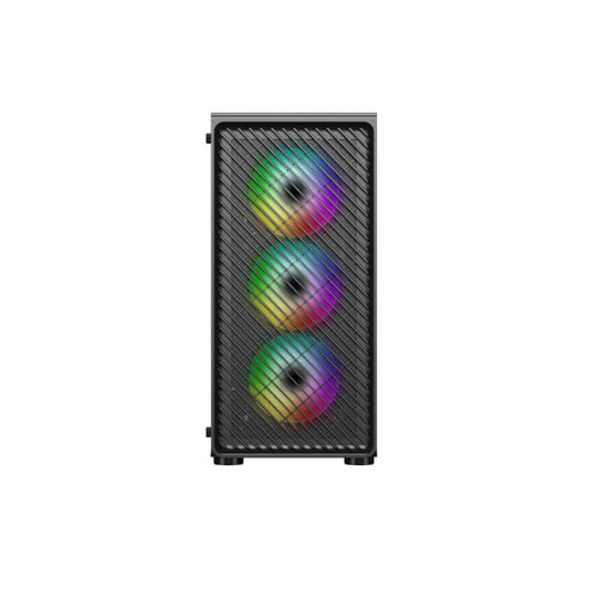 Ant Esports 211 Air ARGB (ATX) Mid Tower Gaming Cabinet - Black