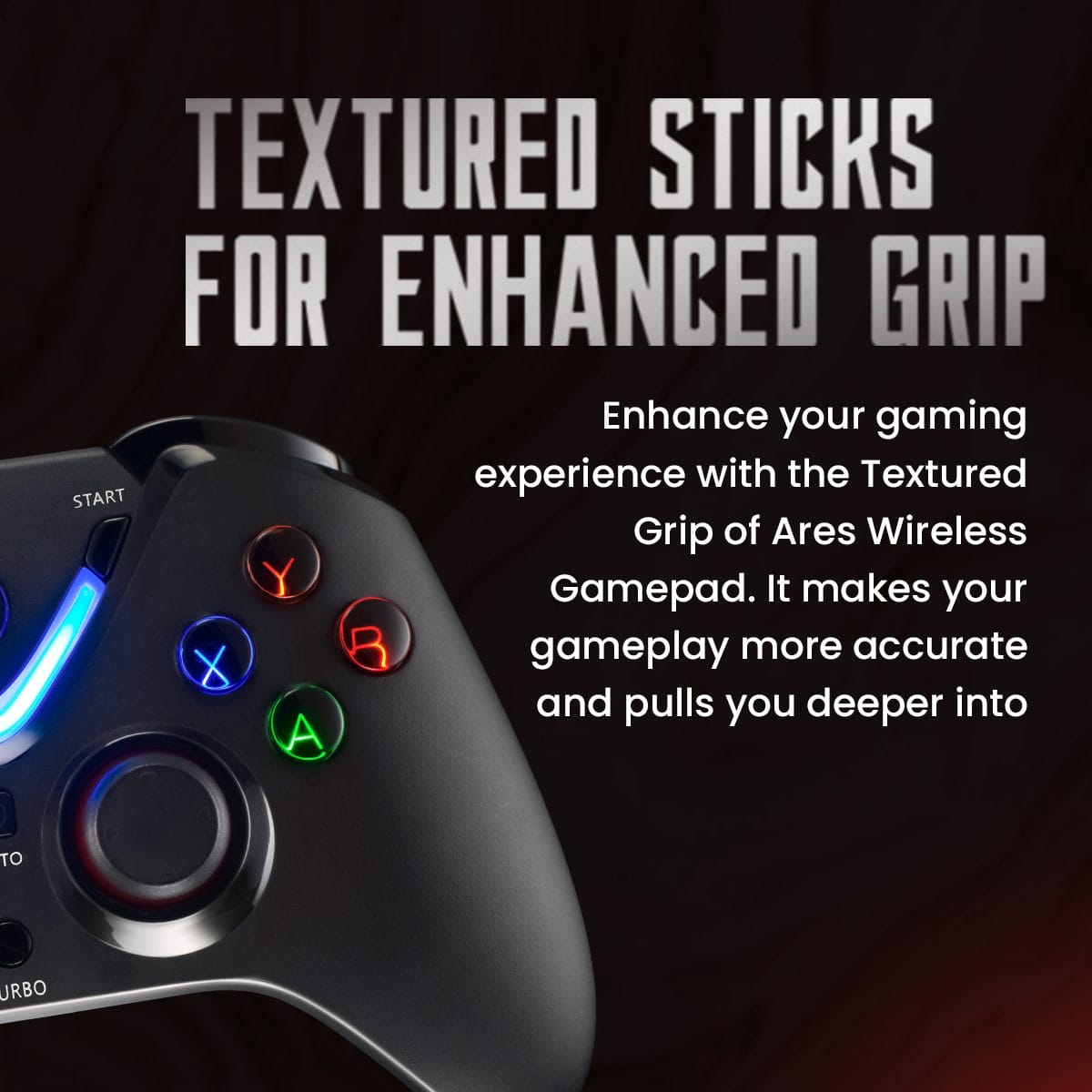 Cosmic Byte Ares Wireless Game Controller with Magnetic Triggers