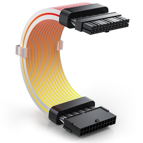 AsiaHorse 24 Pin Dual Side RGB Strimmer Cable - Black