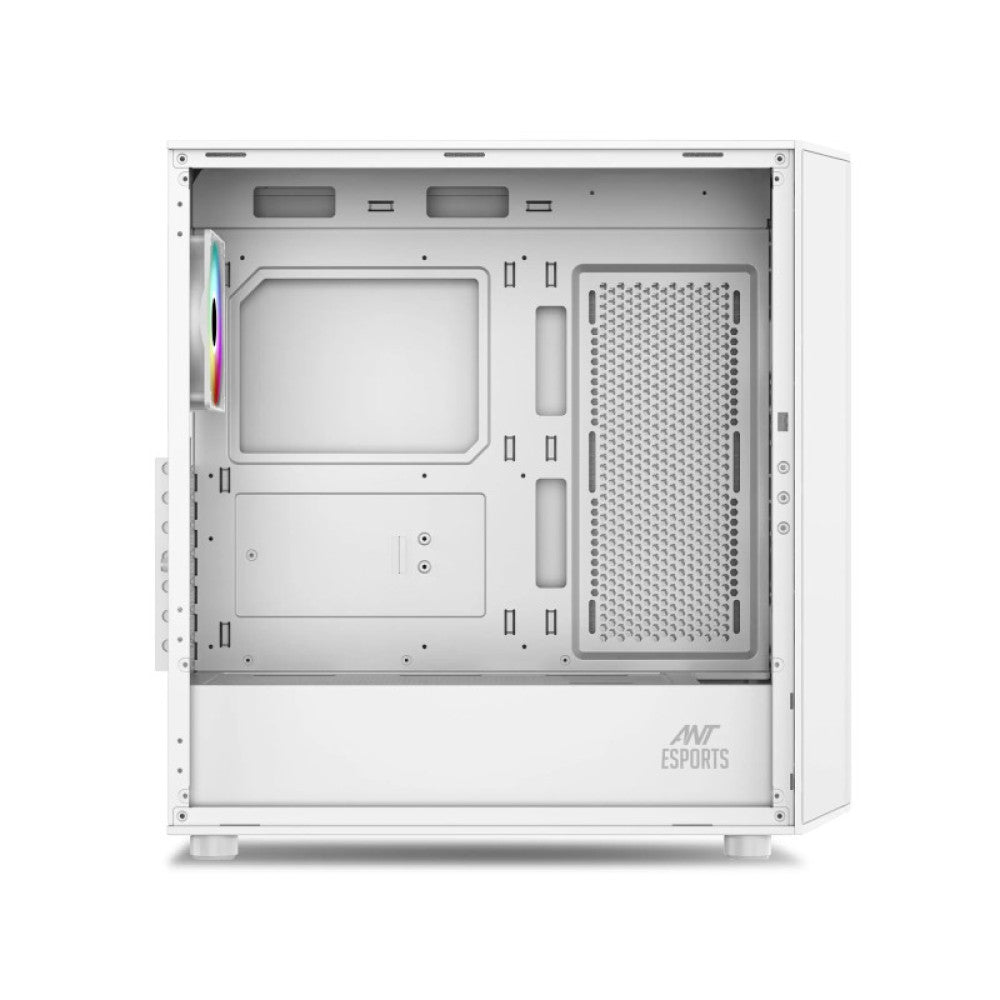 Ant Esports 411 Air ARGB (E-ATX) Mid Tower Gaming Cabinet - White