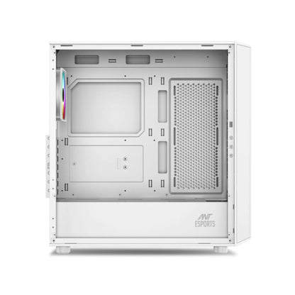 Ant Esports 411 Air ARGB (E-ATX) Mid Tower Gaming Cabinet - White