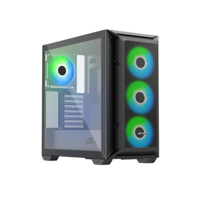 Ant Esports 611 Air ARGB (ATX) Mid Tower Gaming Cabinet - Black