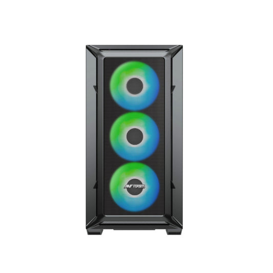 Ant Esports 611 Air ARGB (ATX) Mid Tower Gaming Cabinet - Black