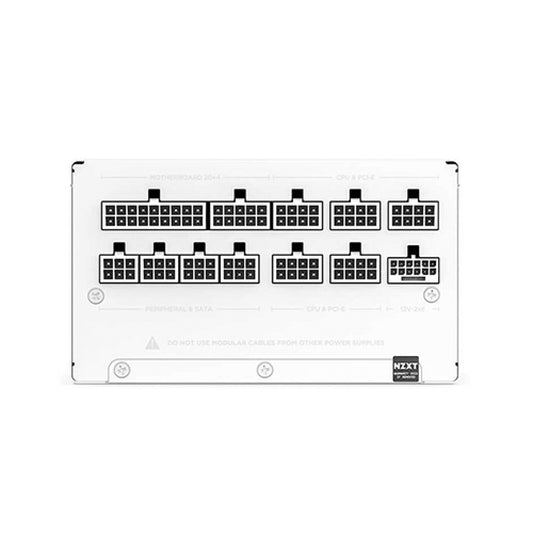 NZXT C1000 Gold ATX 3.1 1000 Watt 80 PLUS Gold Fully Modular Power Supply (White)