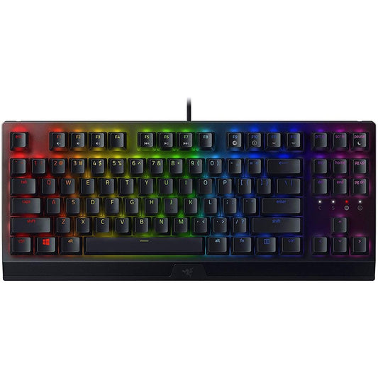 Razer BlackWidow V3 Tenkeyless Mechanical Gaming Keyboard Yellow Switches
