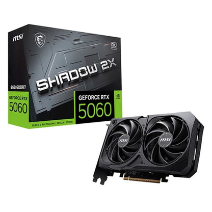 MSI RTX 5060 Shadow 2X OC 8GB GDDR7 Graphics Card