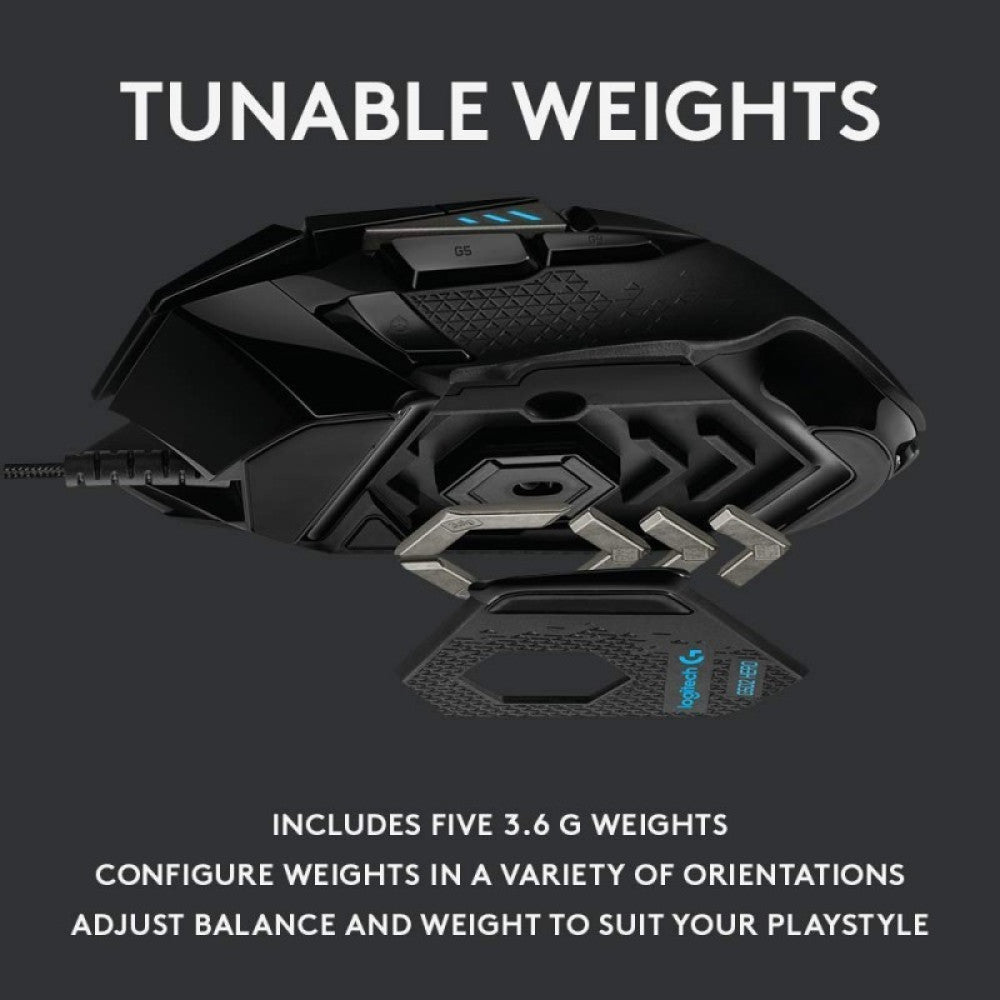 Logitech G502 Hero High Performance Gaming Mouse