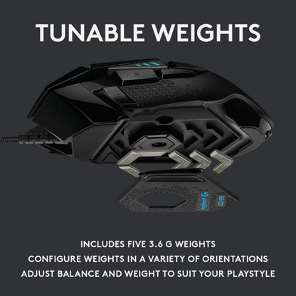 Logitech G502 Hero High Performance Gaming Mouse