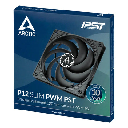 Arctic P12 Slim PWM PST Cabinet Fan (Single Pack)