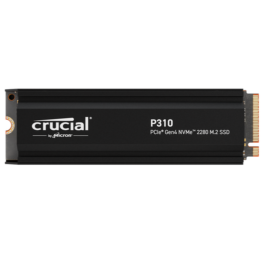 Crucial P310 1TB NVMe Gen4 SSD with Heatsink