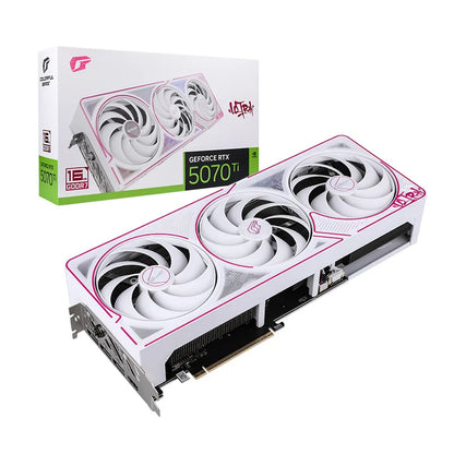 COLORFUL iGame GeForce RTX 5070 Ti Ultra OC 16GB-V White Graphic Card