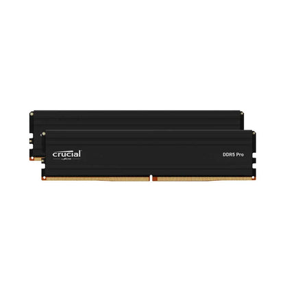 Crucial Pro 32GB (16GBx2) 6000MHz CL48 DDR5 RAM - Black