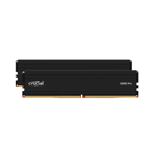 Crucial Pro 32GB (16GBx2) 6000MHz CL48 DDR5 RAM - Black