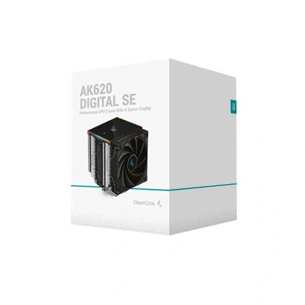 DeepCool AK620 Digital SE 120mm Dual Tower CPU Air Cooler - Black