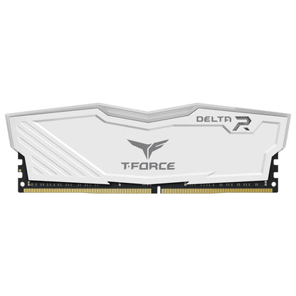 TeamGroup T-Force Delta RGB 32GB (16GBx2) DDR4 3200MHz Desktop RAM (White)