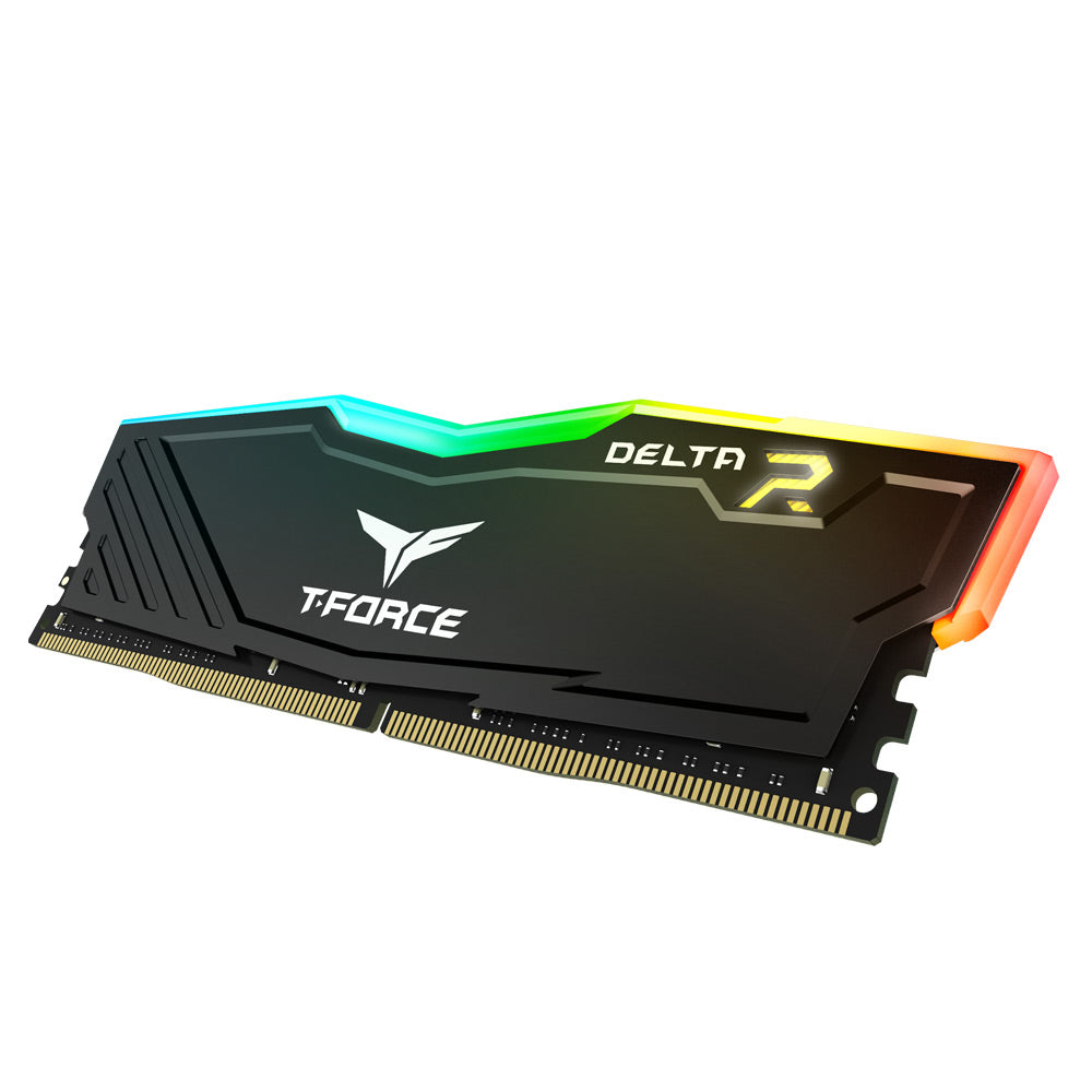 TeamGroup T-Force Delta RGB 32GB (16GBx2) DDR4 3200MHz Desktop RAM (Black)