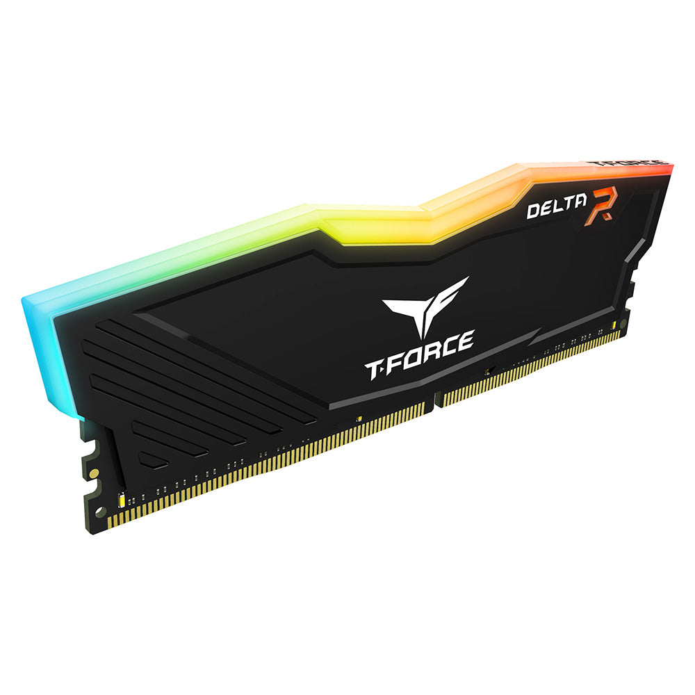 TeamGroup T-Force Delta RGB 32GB (16GBx2) DDR4 3200MHz Desktop RAM (Black)