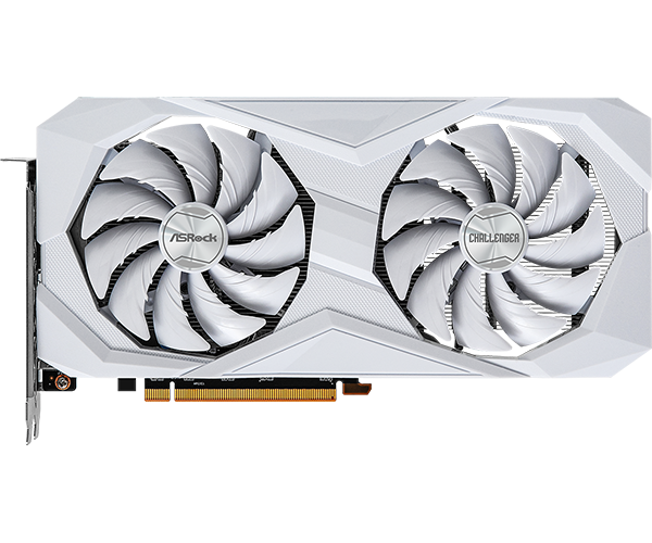 ASRock AMD Radeon RX 6600 Challenger White 8GB GDDR6