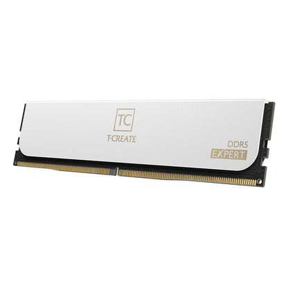 TEAMGROUP T-Create Expert DDR5 32GB (16GB x 2) 6000MHz RAM - White