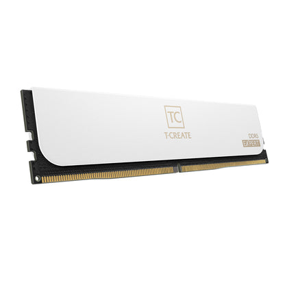 TEAMGROUP T-Create Expert DDR5 32GB (16GB x 2) 6000MHz RAM - White