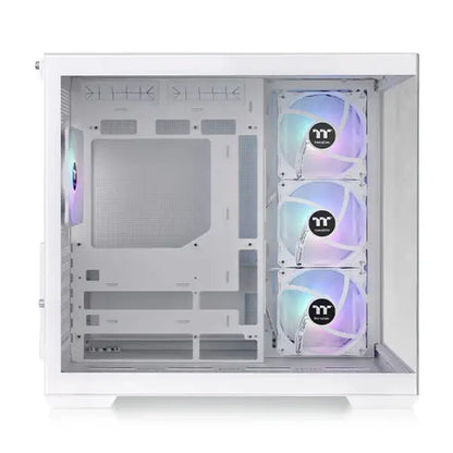 Thermaltake View 380 TG ARGB (ATX) Mid Tower Cabinet (White)