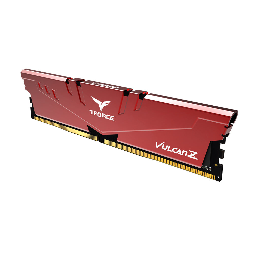 TeamGroup T-Force Vulcan Z 32GB (32GBx1) DDR4 3600MHz Desktop RAM (Red)