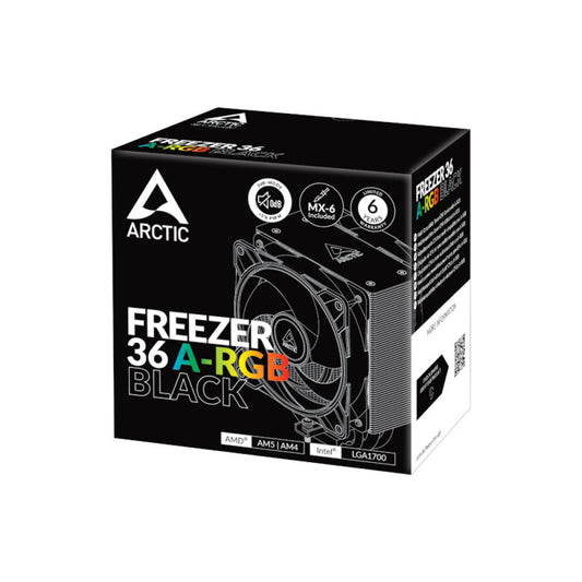 Arctic Freezer 36 A-RGB CPU Cooler - Black