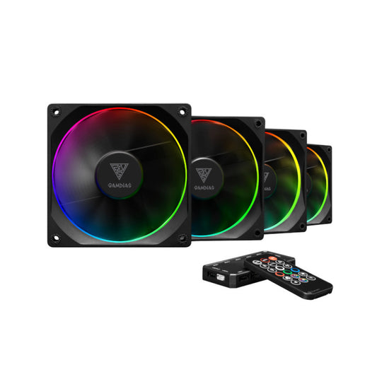 Gamdias Aeolus M3-1204R ARGB PWM Case Fan