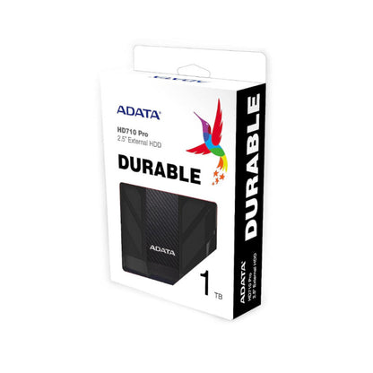 Adata HD710 Pro 1TB External Hard Drive - Black